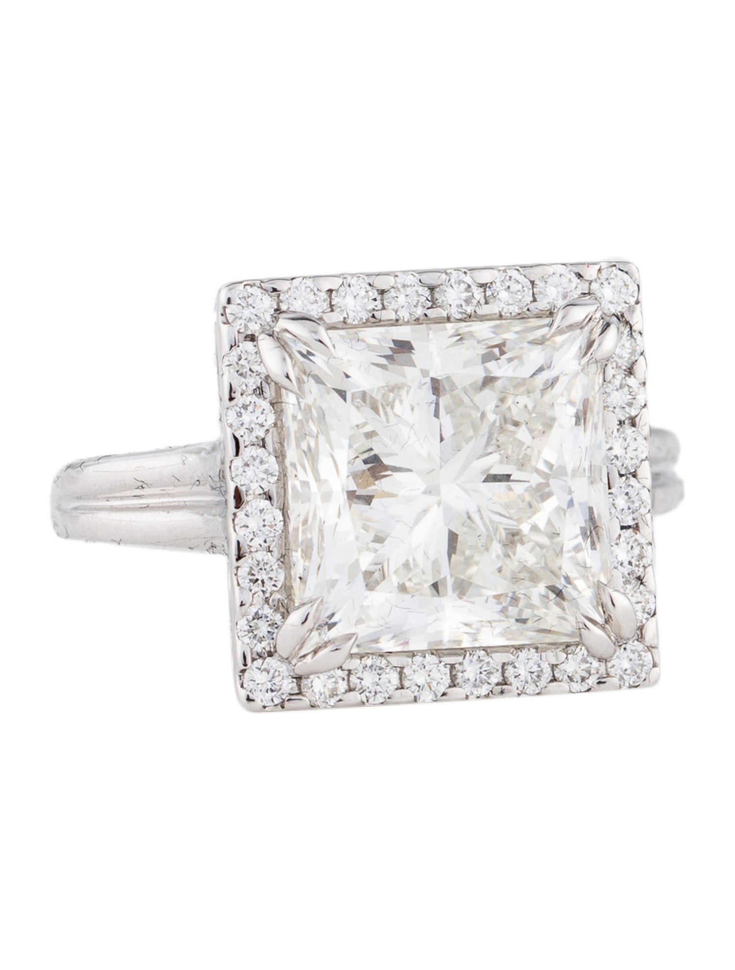 Badgley Mischka 7.00ct Lab-Grown Diamond Engagement Ring
