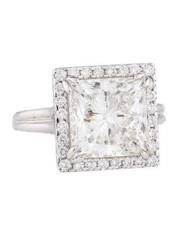 Badgley Mischka Cocktail Ring 7.00ct Lab-Grown Diamond Engagement 7