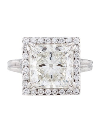 Badgley Mischka 7.00ct Lab-Grown Diamond Engagement Ring