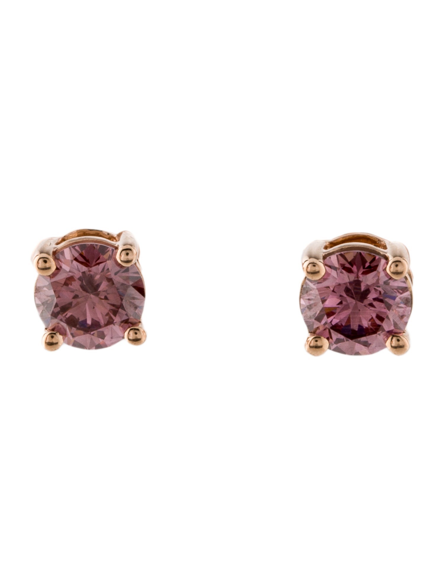 Badgley Mischka 14K Lab-Grown Diamond Stud Earrings