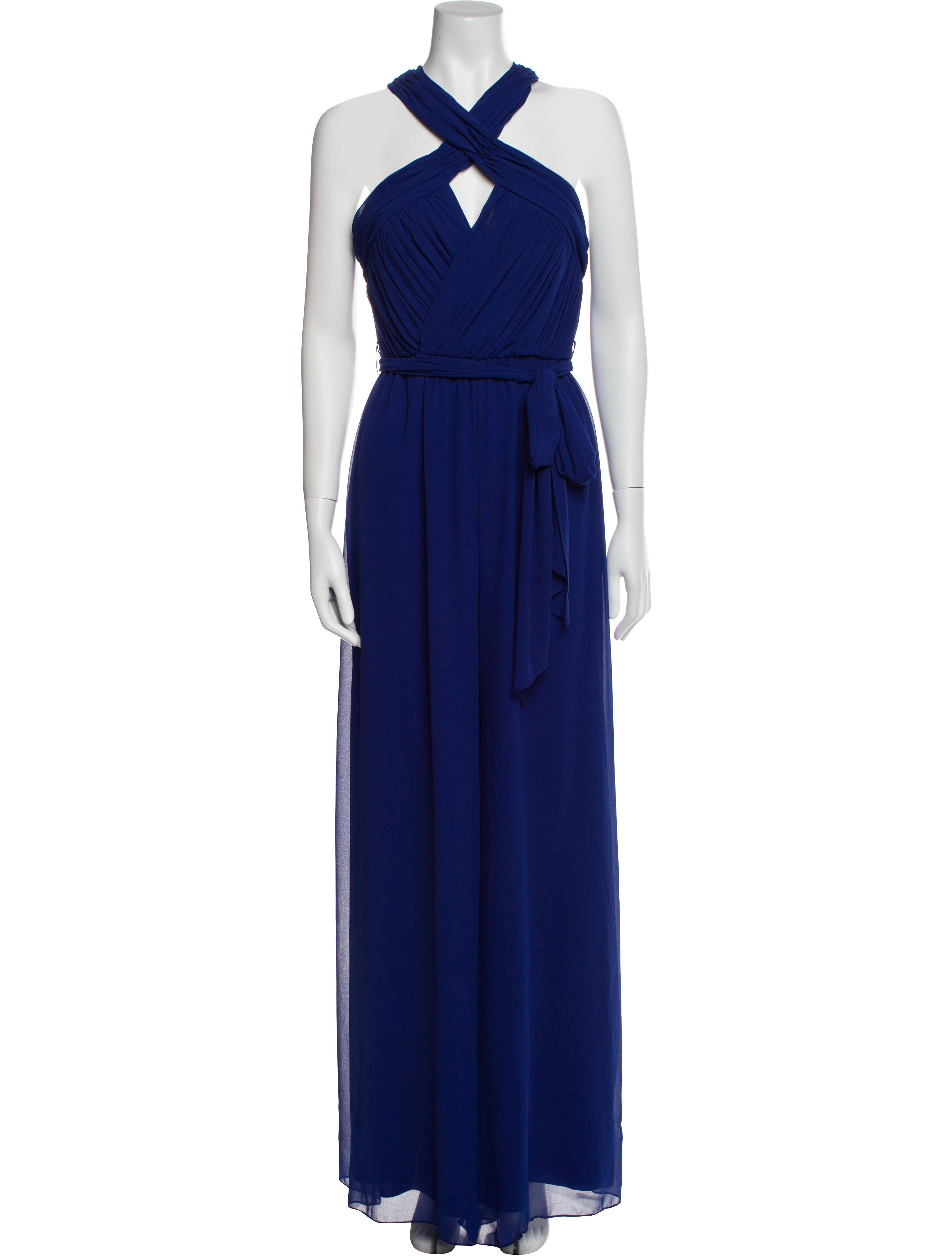 Badgley Mischka V-Neck Jumpsuit