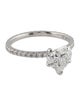 Badgley Mischka 1.50ct Lab-Grown Diamond Heart Engagement Ring