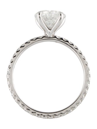 Badgley Mischka 1.50ct Lab-Grown Diamond Heart Engagement Ring