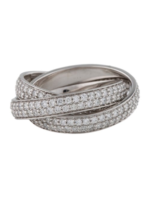 Badgley Mischka 14K 2.00ctw Lab-Grown Diamond Rolling Ring
