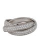 Badgley Mischka 14K 2.00ctw Lab-Grown Diamond Rolling Ring