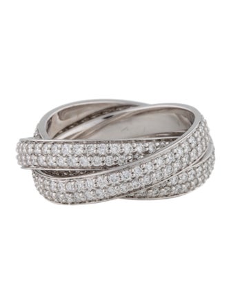 Badgley Mischka 14K 2.00ctw Lab-Grown Diamond Rolling Ring