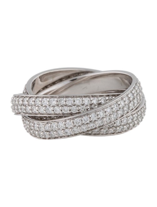Badgley Mischka 14K 2.00ctw Lab-Grown Diamond Rolling Ring