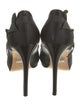 Badgley Mischka Satin Bow Accents Pumps