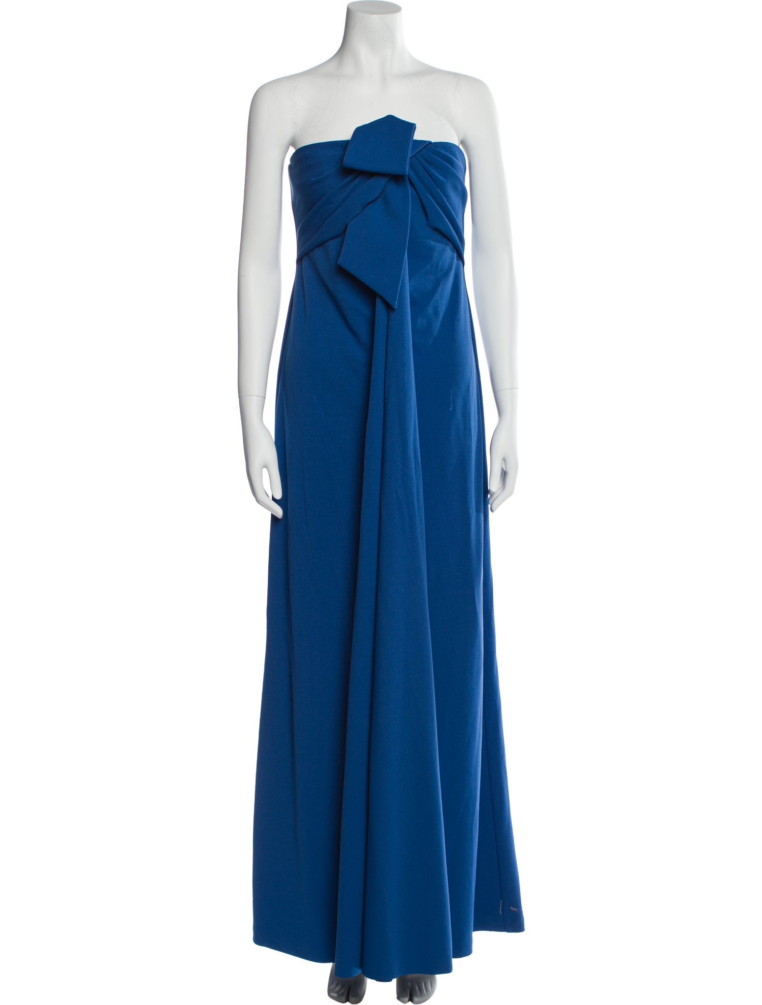 Badgley Mischka Strapless Long Dress