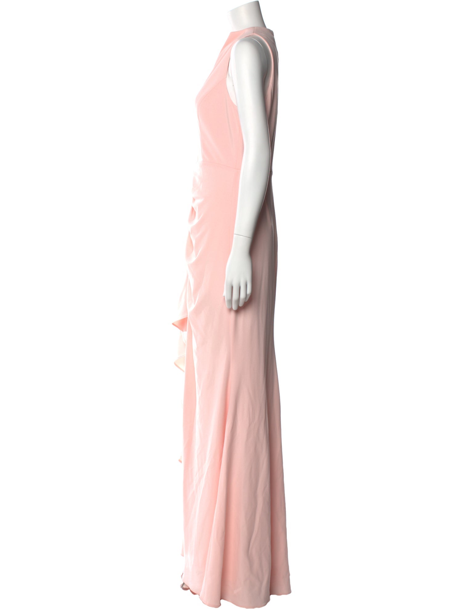 Badgley Mischka V-Neck Long Dress w/ Tags