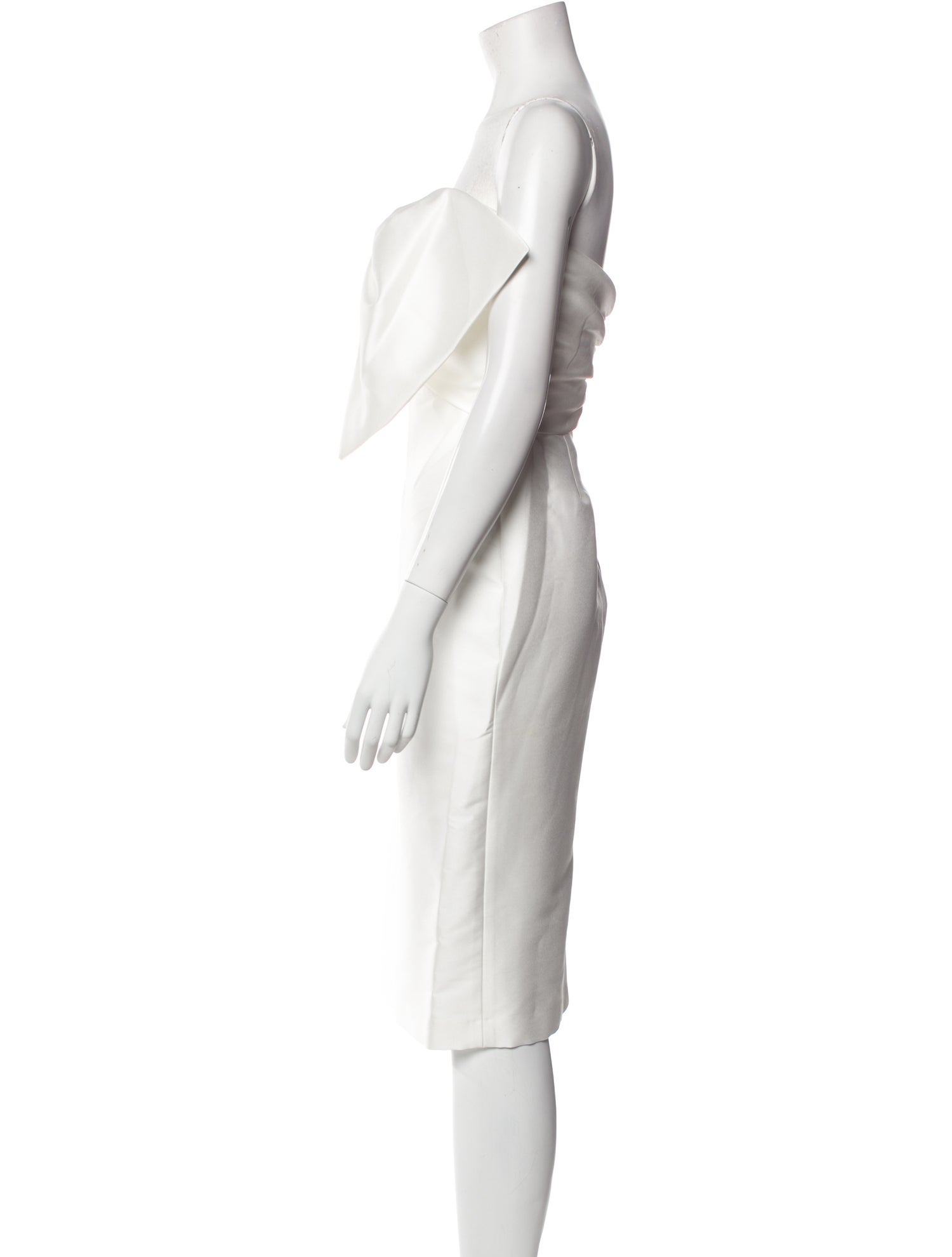 Badgley Mischka Strapless Mini Dress