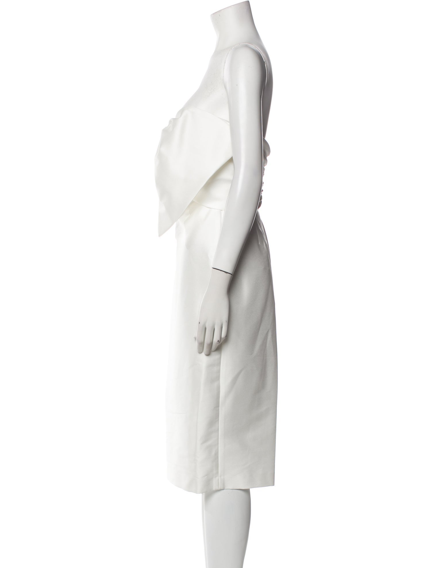 Badgley Mischka Strapless Mini Dress