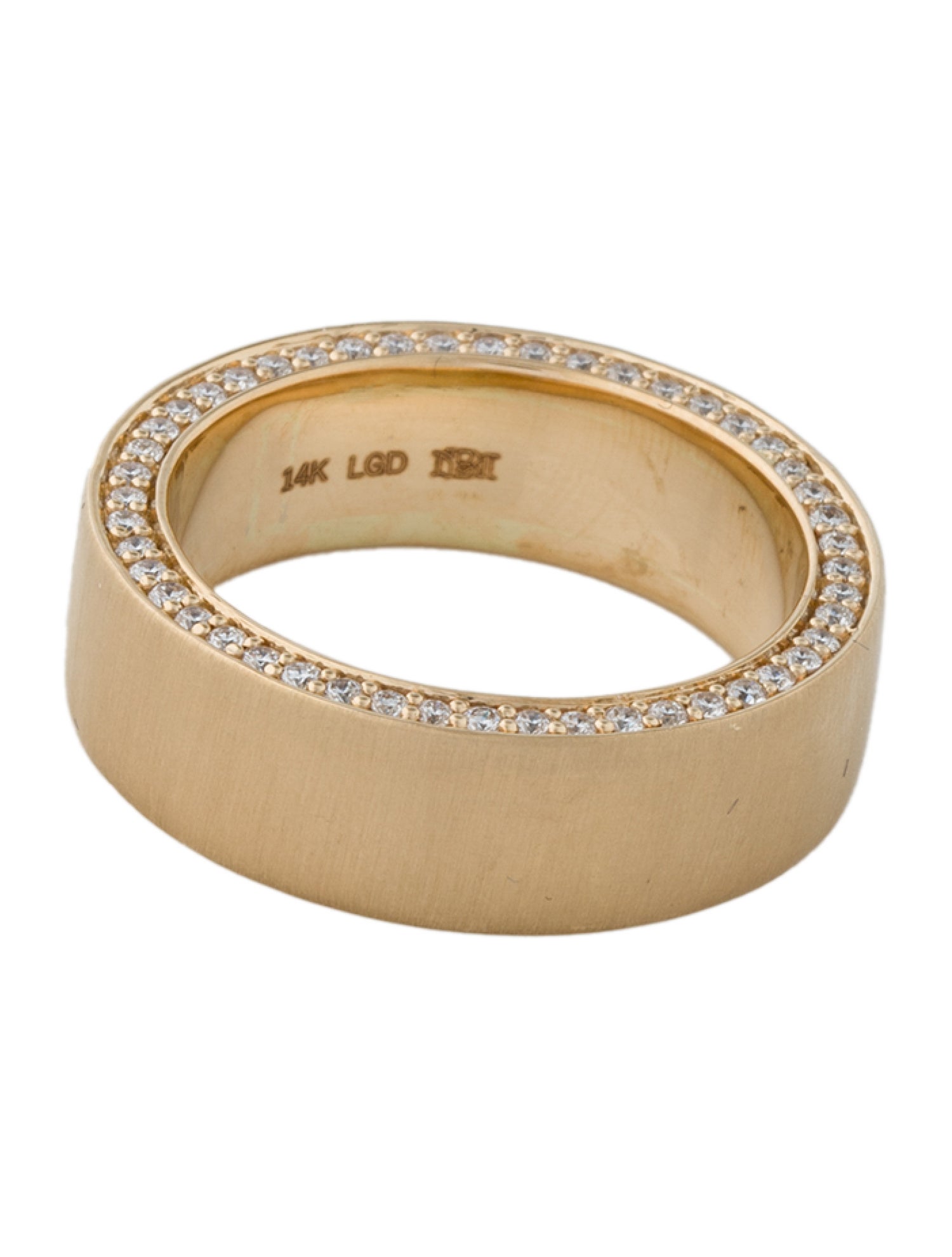 Badgley Mischka 14K Lab-Grown Diamond Eternity Band