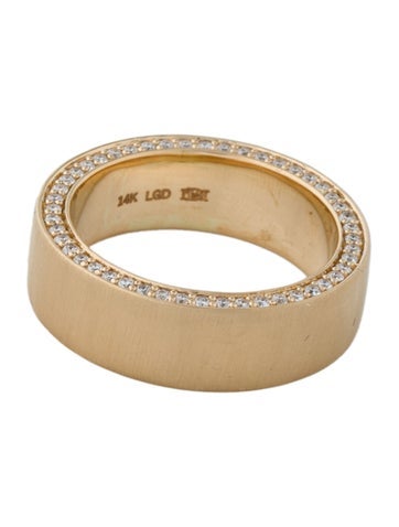 Badgley Mischka Eternity Band 14K Lab-Grown Diamond 8.75