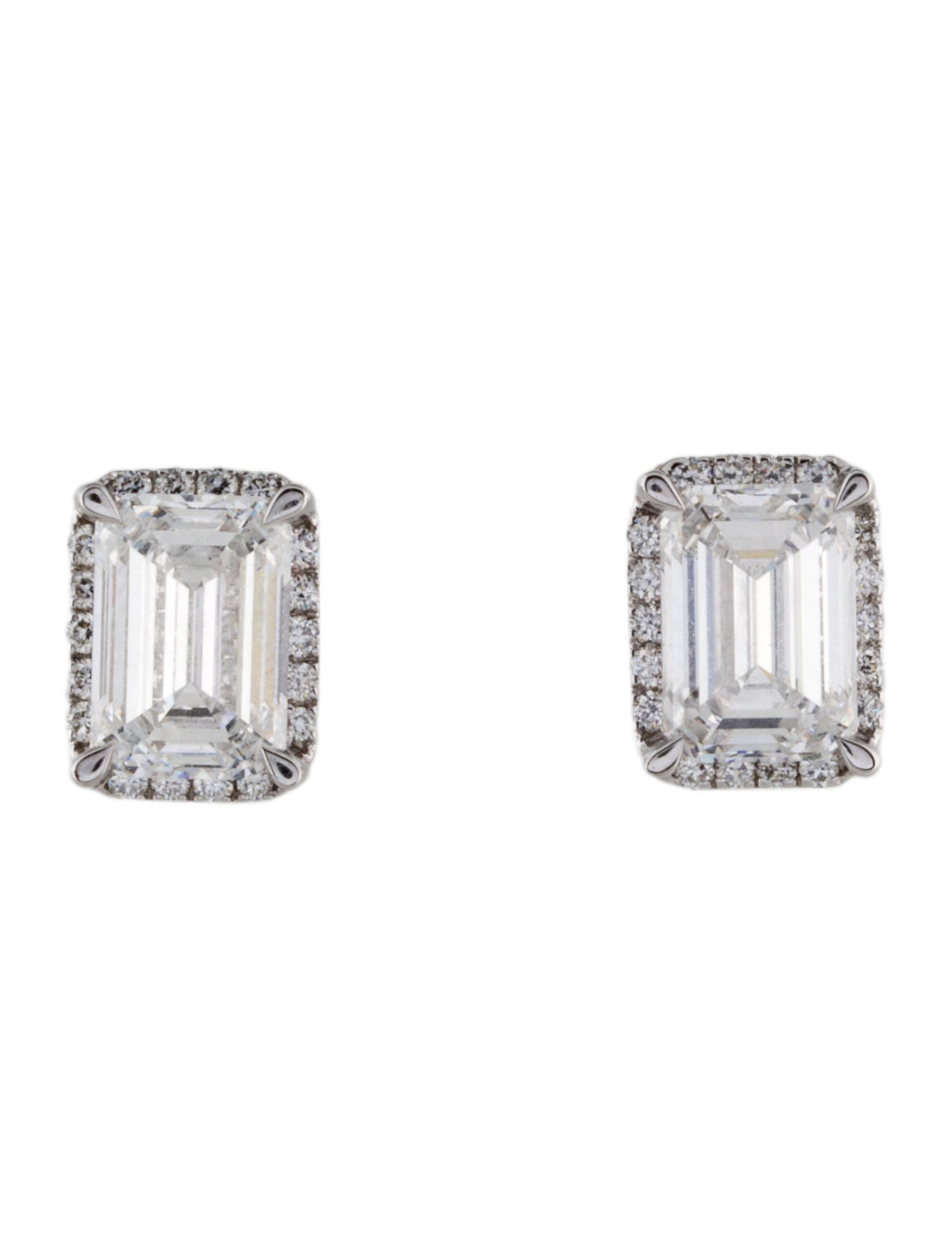 Badgley Mischka 18K 2.69ctw Lab-Grown Diamond Stud Earrings