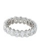 Badgley Mischka Platinum 5.99ctw Lab-Grown Diamond Eternity Band