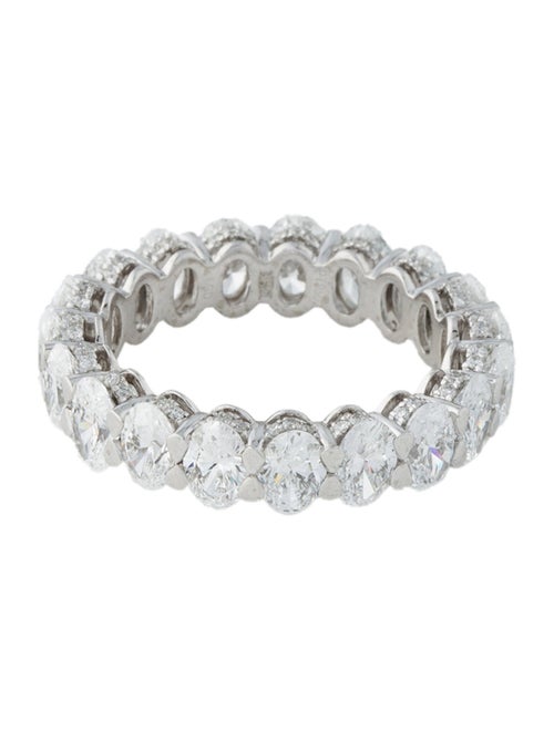 Badgley Mischka Platinum 5.99ctw Lab-Grown Diamond Eternity Band