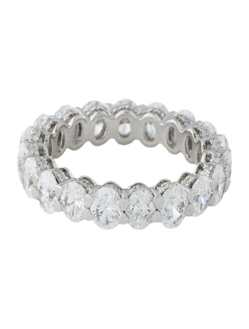 Badgley Mischka Platinum 5.99ctw Lab-Grown Diamond Eternity Band
