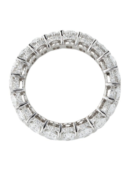 Badgley Mischka Platinum 5.99ctw Lab-Grown Diamond Eternity Band