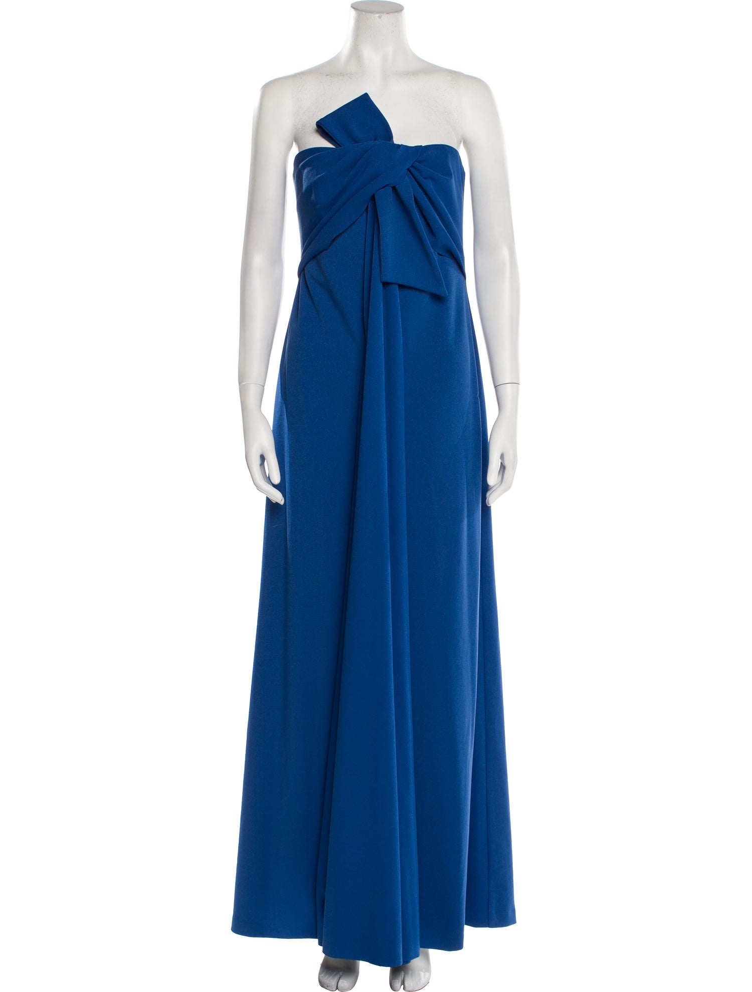 Badgley Mischka Strapless Long Dress