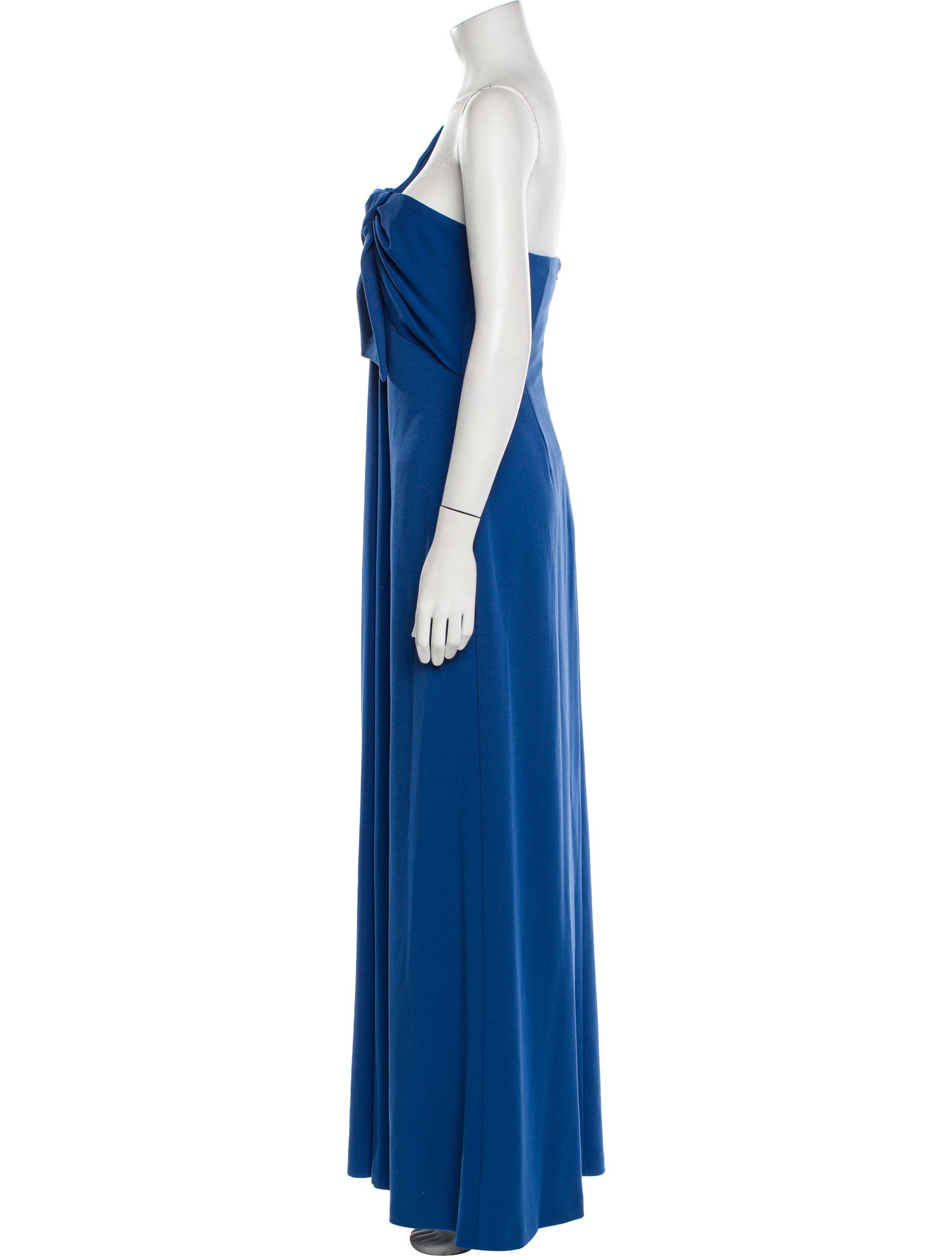 Badgley Mischka Strapless Long Dress