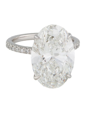 Badgley Mischka Cocktail Ring 18K 11.08ctw Lab-Grown Diamond Engagement 6.75