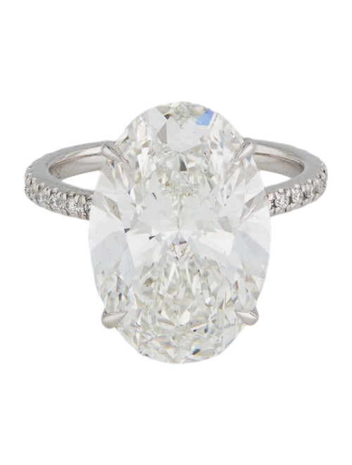 Badgley Mischka 18K 11.08ctw Lab-Grown Diamond Engagement Ring