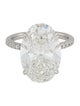 Badgley Mischka 18K 11.08ctw Lab-Grown Diamond Engagement Ring