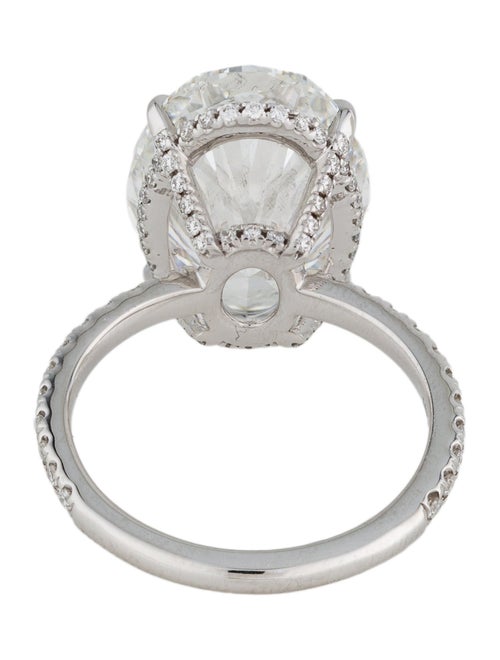 Badgley Mischka 18K 11.08ctw Lab-Grown Diamond Engagement Ring