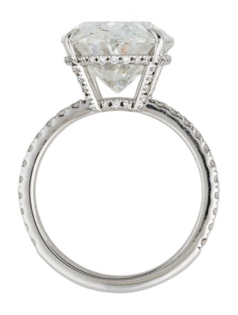 Badgley Mischka 18K 11.08ctw Lab-Grown Diamond Engagement Ring