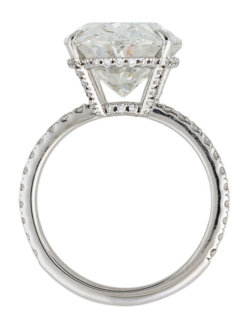 Badgley Mischka 18K 11.08ctw Lab-Grown Diamond Engagement Ring