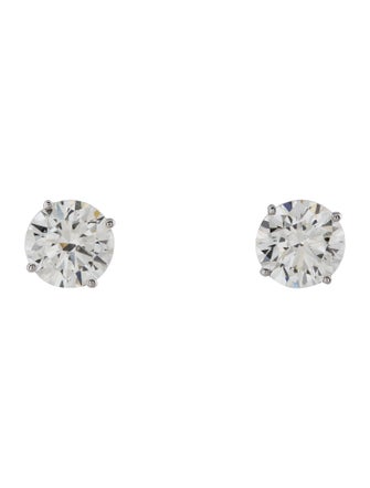 Badgley Mischka 14K 5.96ctw Lab-Grown Diamond Stud Earrings