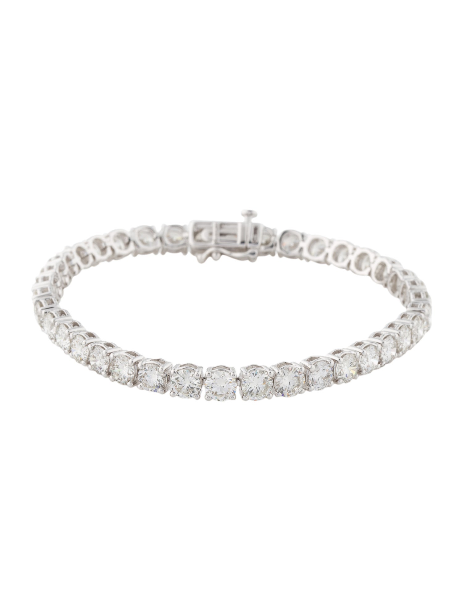 Badgley Mischka 14K 12.00ctw Lab-Grown Diamond Tennis Bracelet