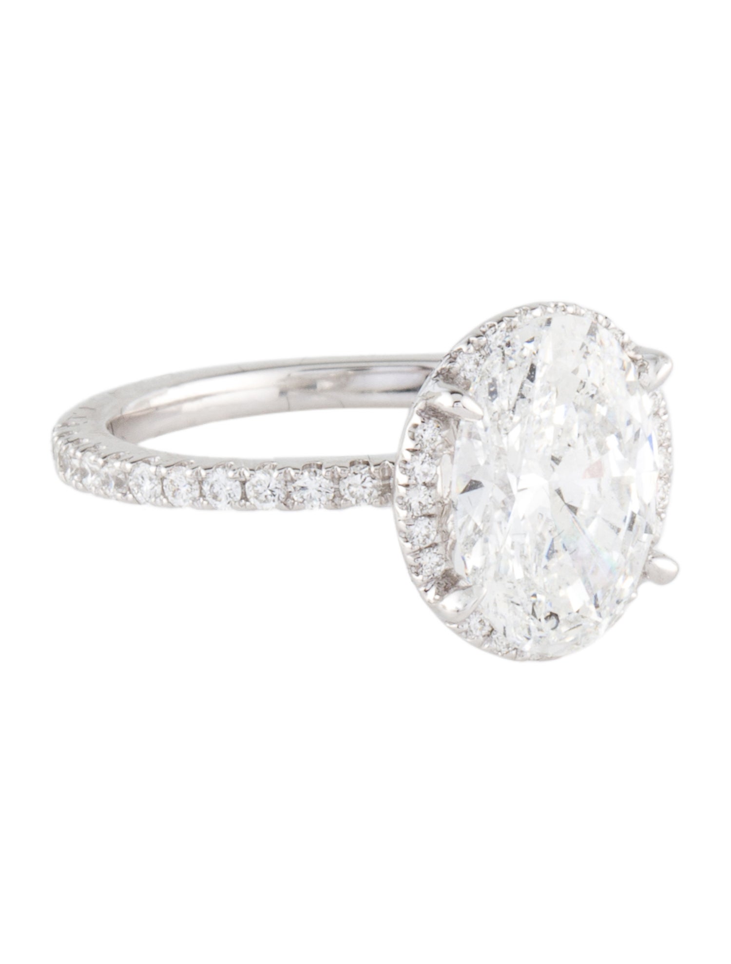 Badgley Mischka 3.42ctw Lab-Grown Diamond Engagement Ring
