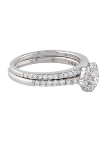 Badgley Mischka Wedding Set 14K 1.00ctw Lab-Grown Diamond 7