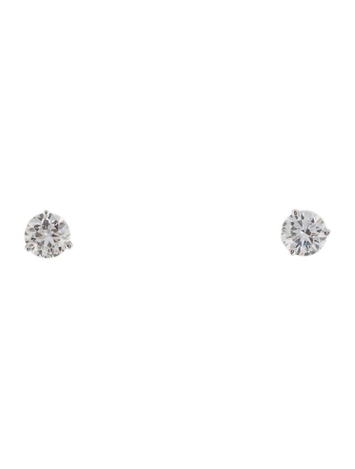 Badgley Mischka 14K Lab-Grown Diamond Stud Earrings
