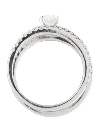 Badgley Mischka 14K 1.00ctw Lab-Grown Diamond Wedding Set