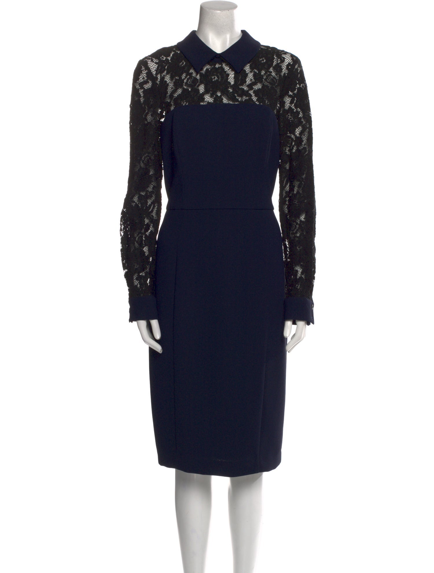 Badgley Mischka Lace Dress Midi Lace Shirt Dress By Badgley Mishcka