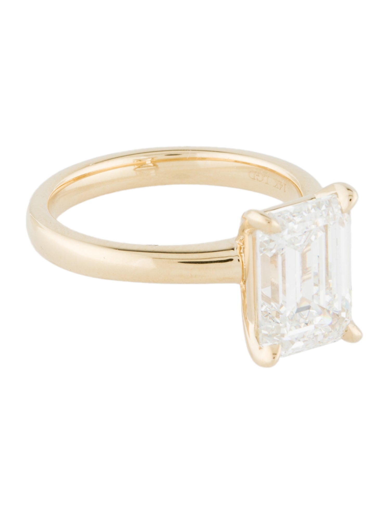 Badgley Mischka 4.07ct Lab-Grown Diamond Engagement Ring