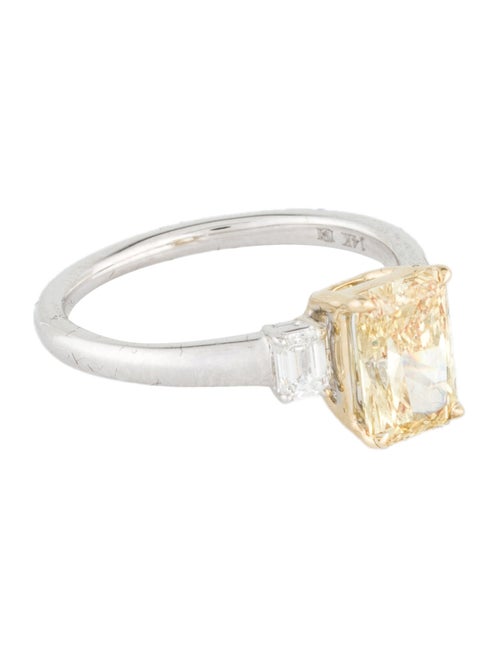 Badgley Mischka 1.85ctw Lab-Grown Diamond Three Stone Engagement Ring