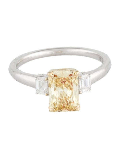 Badgley Mischka 1.85ctw Lab-Grown Diamond Three Stone Engagement Ring