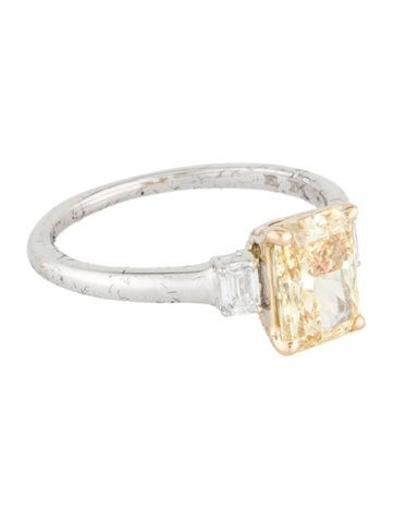 Badgley Mischka Engagement Ring 2.10ctw Lab-Grown Diamond Three-Stone 7