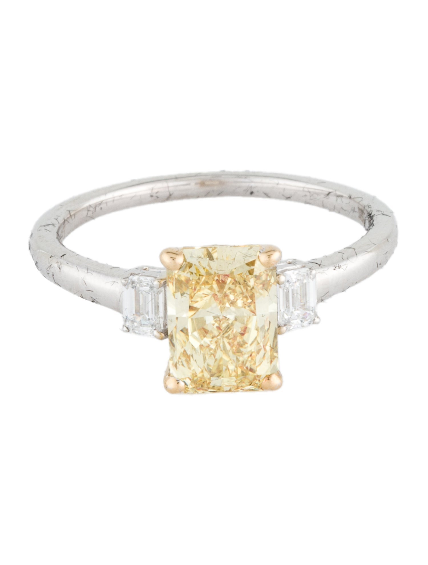 Badgley Mischka 2.10ctw Lab-Grown Diamond Three-Stone Engagement Ring