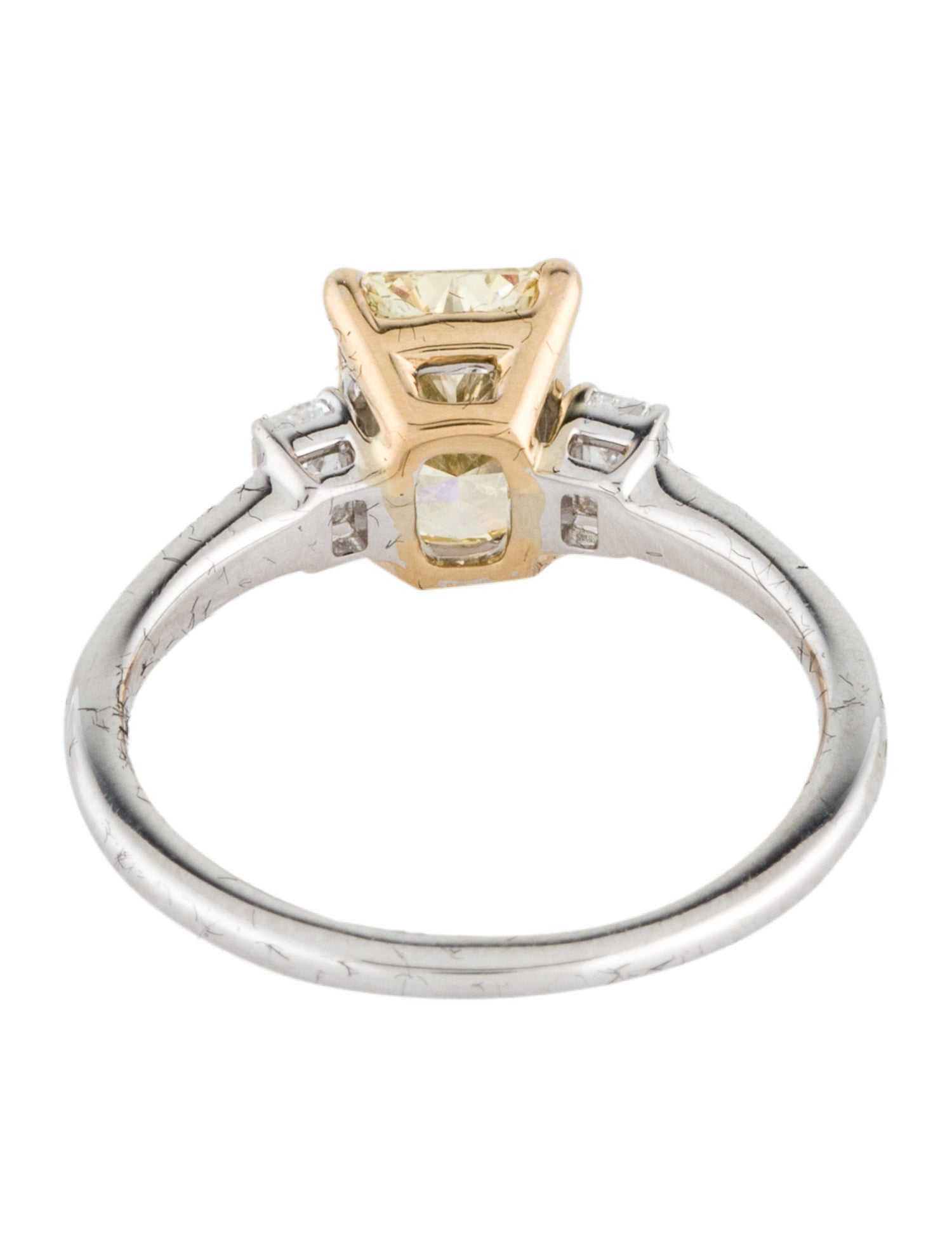 Badgley Mischka 2.10ctw Lab-Grown Diamond Three-Stone Engagement Ring