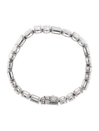 Badgley Mischka 14K 24.01ctw Lab-Grown Diamond Link Bracelet