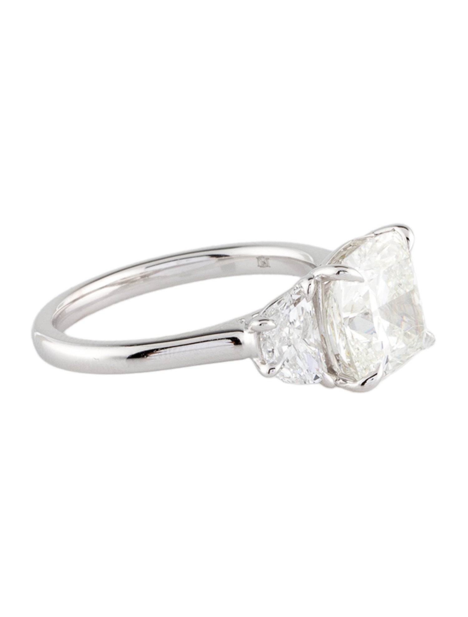 Badgley Mischka 4.62ctw Lab-Grown Diamond Three-Stone Engagement Ring