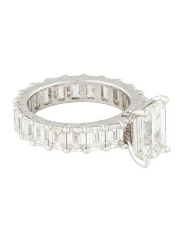 Badgley Mischka Cocktail Ring 14K 7.97ctw Lab-Grown 7