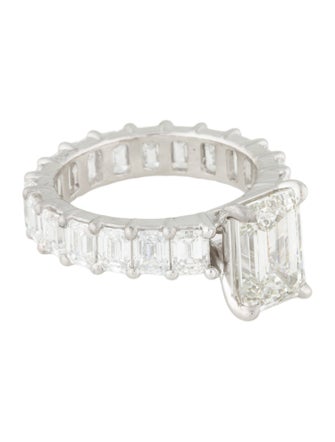 Badgley Mischka 14K 7.94ctw Lab-Grown Cocktail Ring