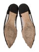 Badgley Mischka Mesh Crystal Embellishments D'Orsay Flats