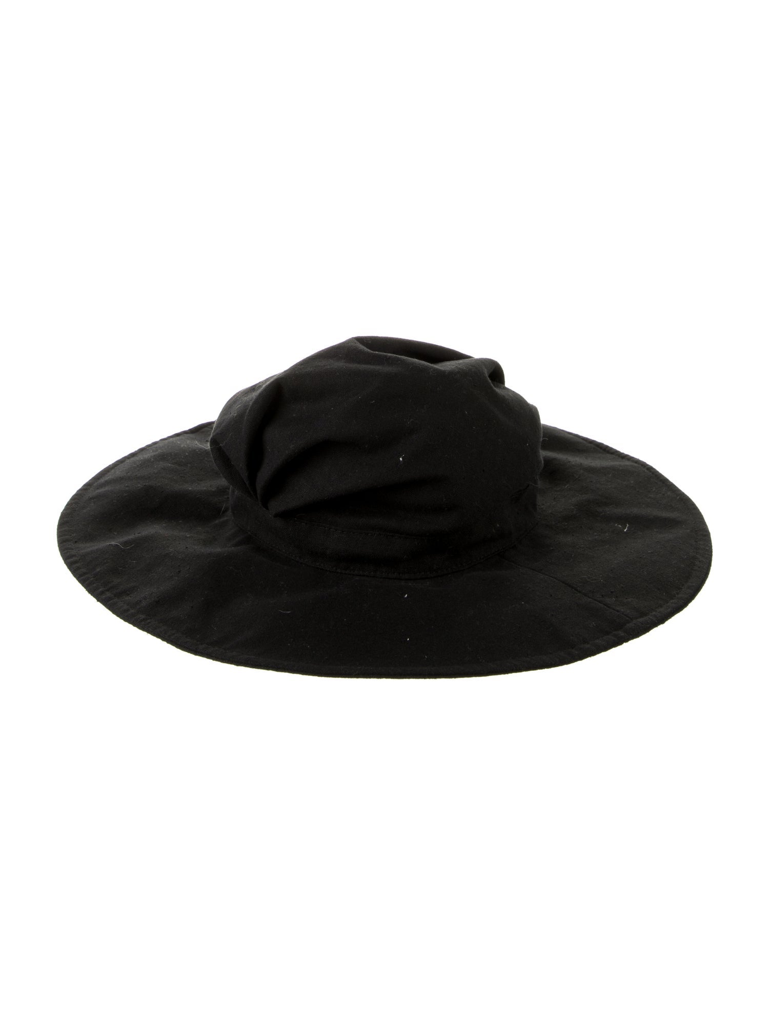 90’s tricot comme des garçons Frill hat Comme des Garçons Adjustable Baseball Hat - Black Hats